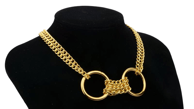 Collier Menottes Or