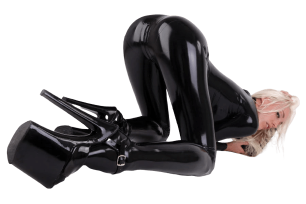 combinaison en latex sexy