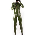 Combinaison Latex Homme Vert