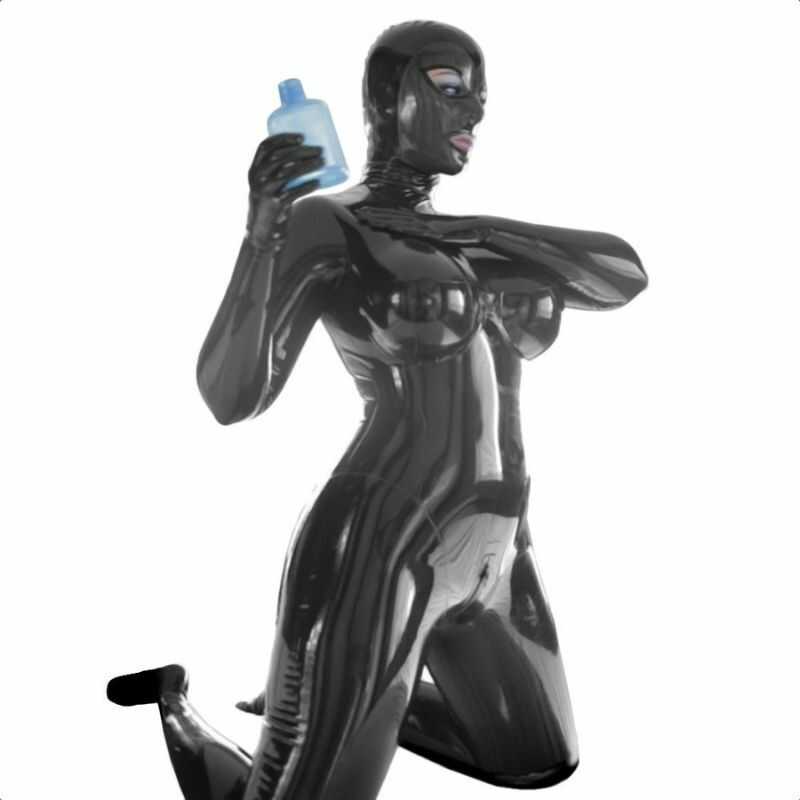 Combinaison Latex pour Femme Intégrale