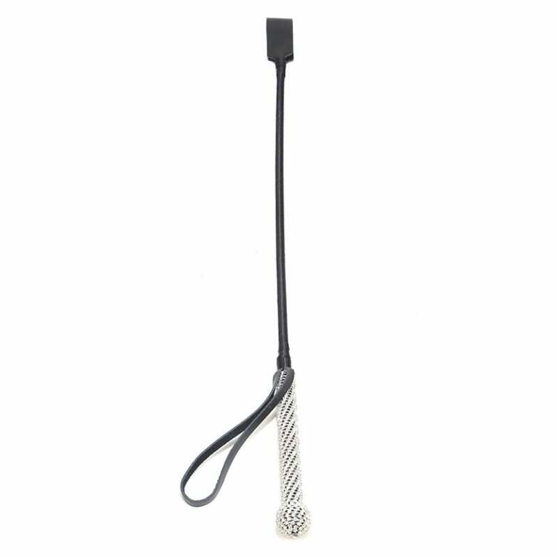 Cravache BDSM Cristal Blanc
