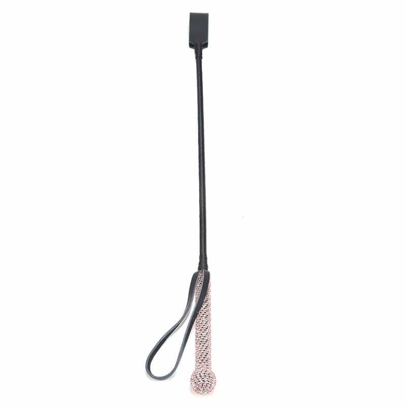 Cravache BDSM Cristal Rose