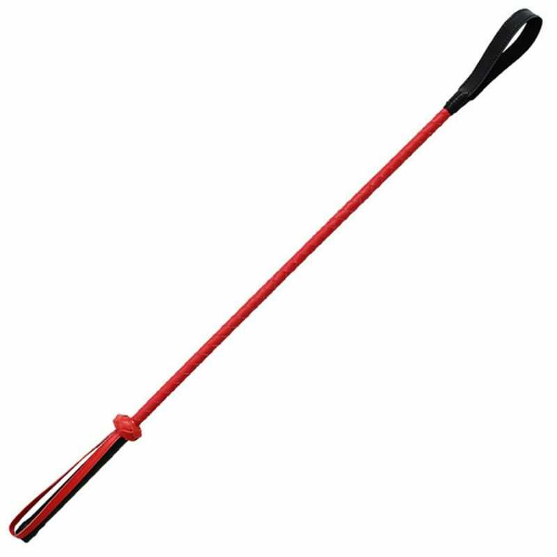 Cravache BDSM en Rouge