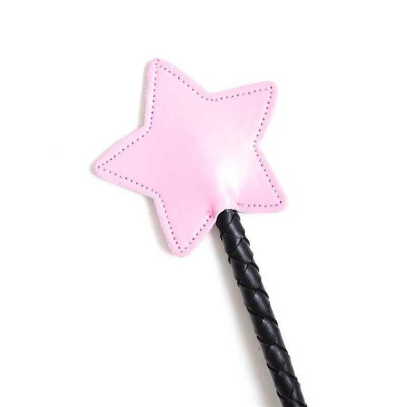 Cravache SM étoile rose