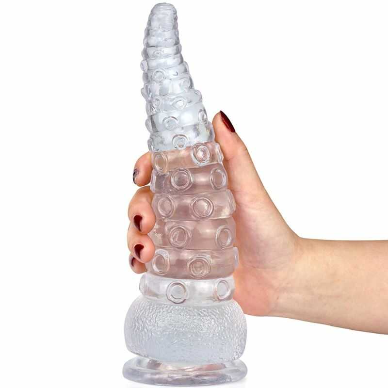 Gode avec Tentacule Transparent