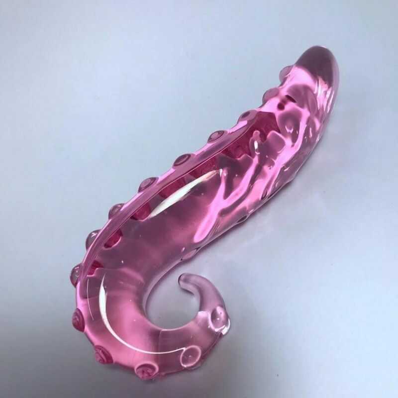Gode verre avec tentacule