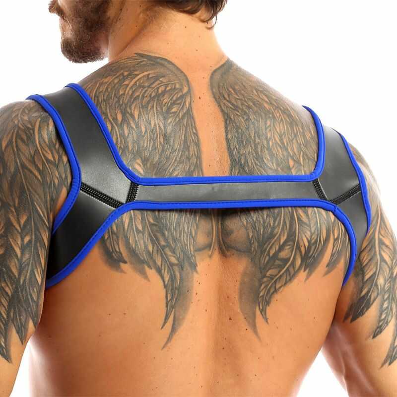 Harnais Néoprène en Bleu Homme