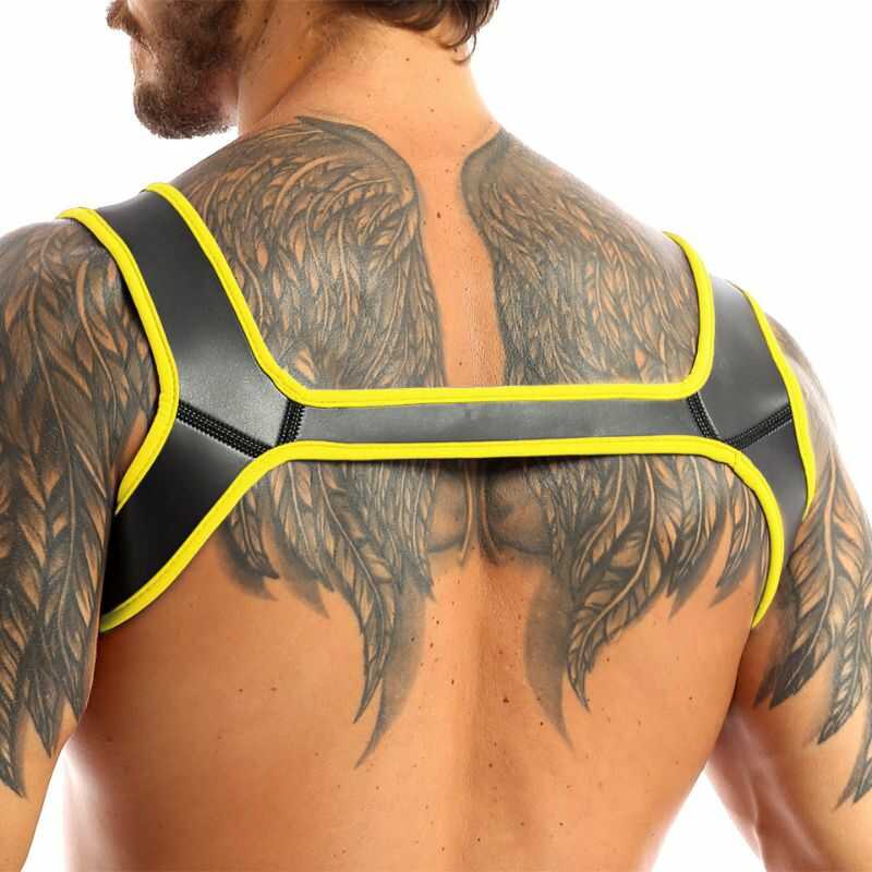 Harnais Néoprène en Jaune Homme