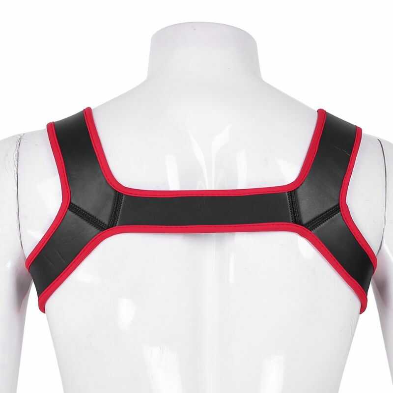 Harnais Néoprène en Rouge Homme