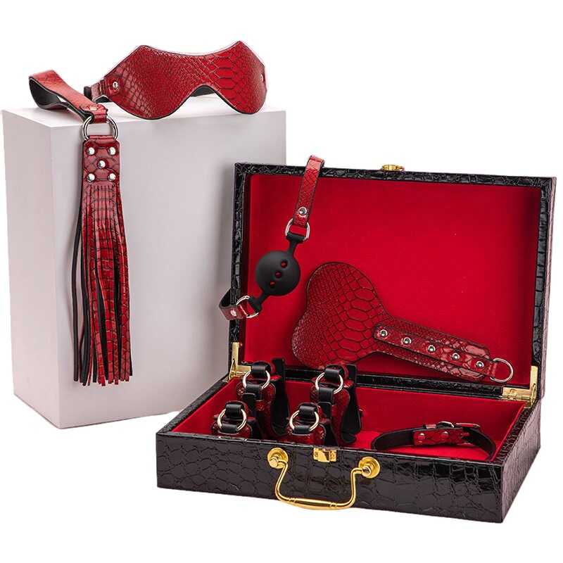 Kit BDSM Caiman Rouge