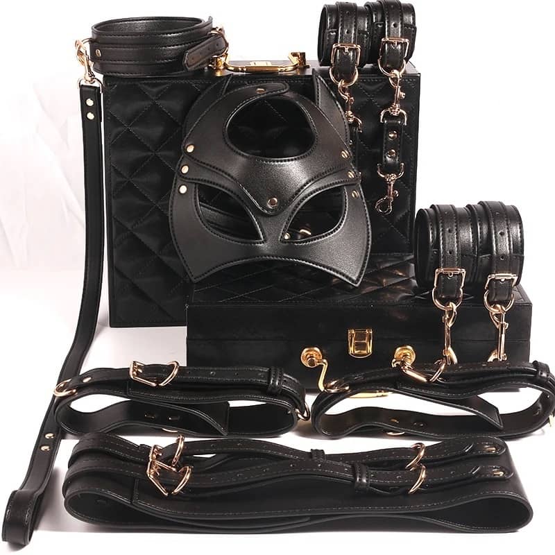 Kit BDSM Débutant Noir