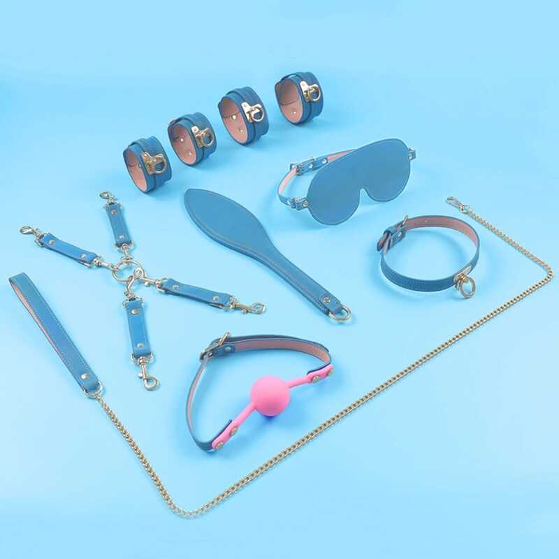Kit BDSM Premium Bleu