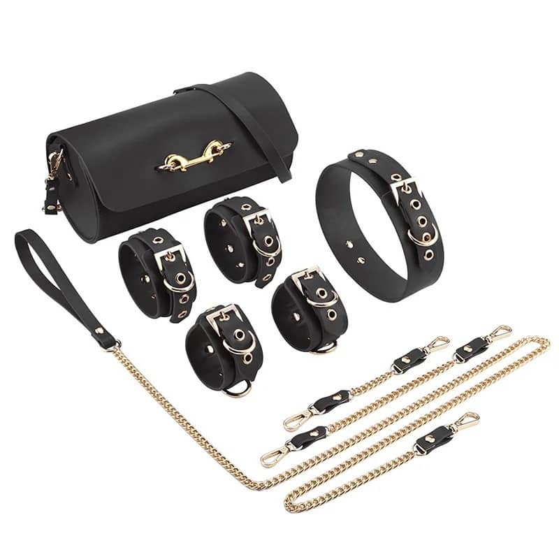 Kit Bondage Luxueux Noir