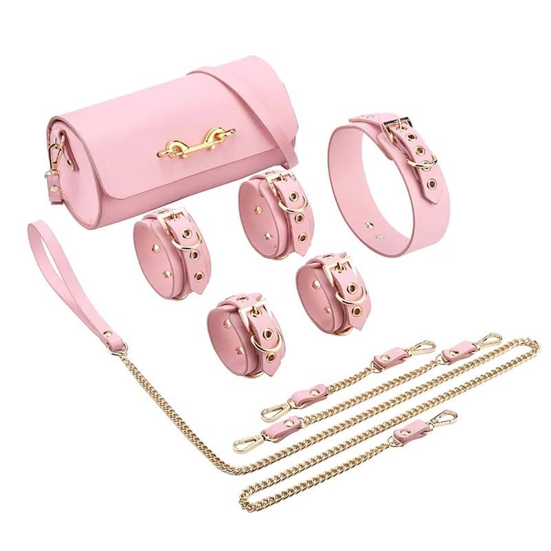 Kit Bondage Luxueux Rose