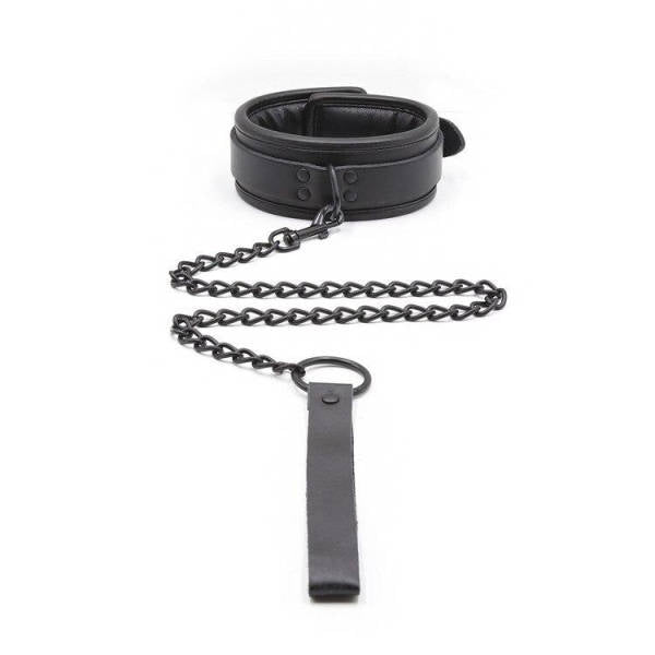 Collier Laisse BDSM Cuir