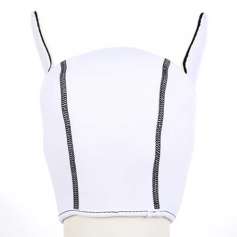 Masque BDSM Chien Blanc esclave
