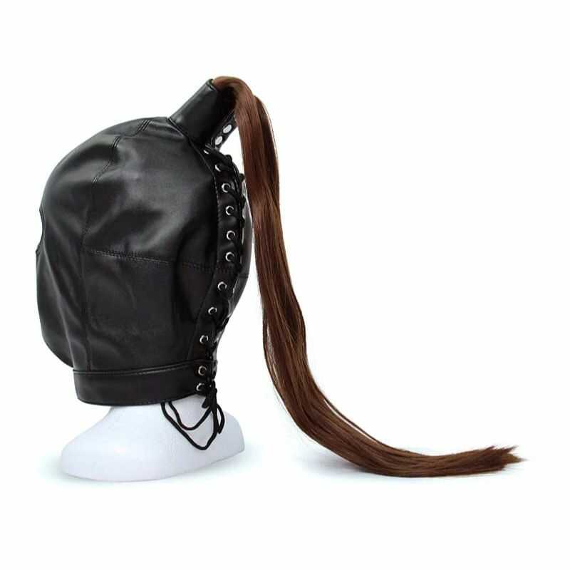 Masque BDSM Queue Cheval