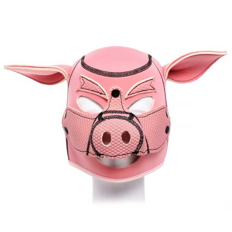 Masque Cochon Rose BDSM