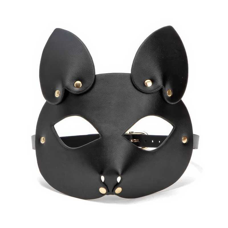 Masque Renard Sexy Noir