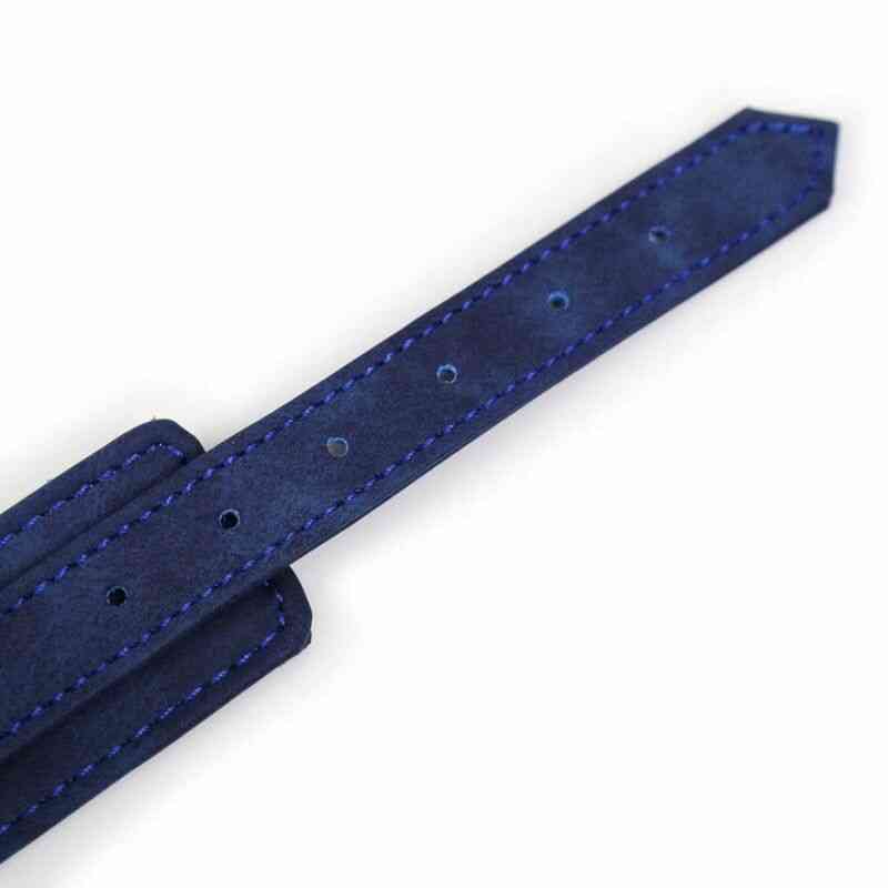 Menottes Chevilles Luxe Bleu
