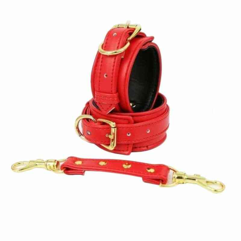 Menottes Chevilles Luxueux Rouge