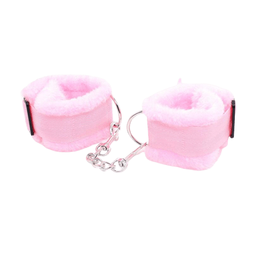 Menottes Bdsm Fourrure Rose