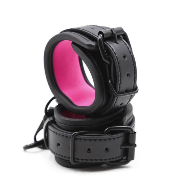 Menottes Bdsm Rose et Noir