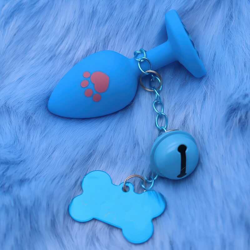 Plug Anal Bleu Puppy