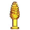 plug-anal-en-verre-jaune