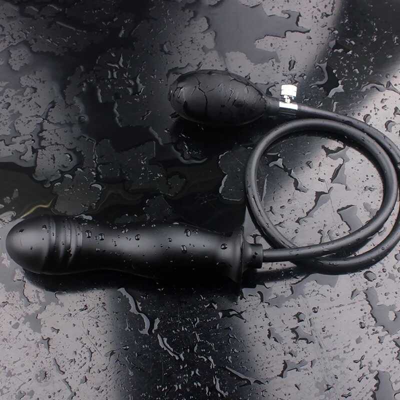 Plug anal Gonflable Noir