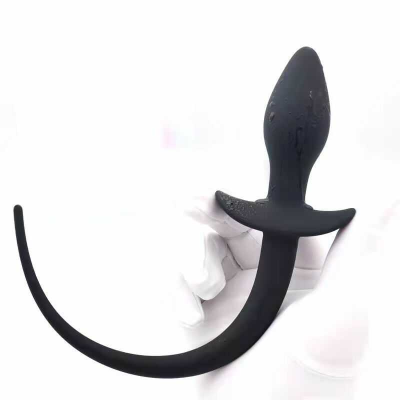 Plug Anal Queue de chien Noir