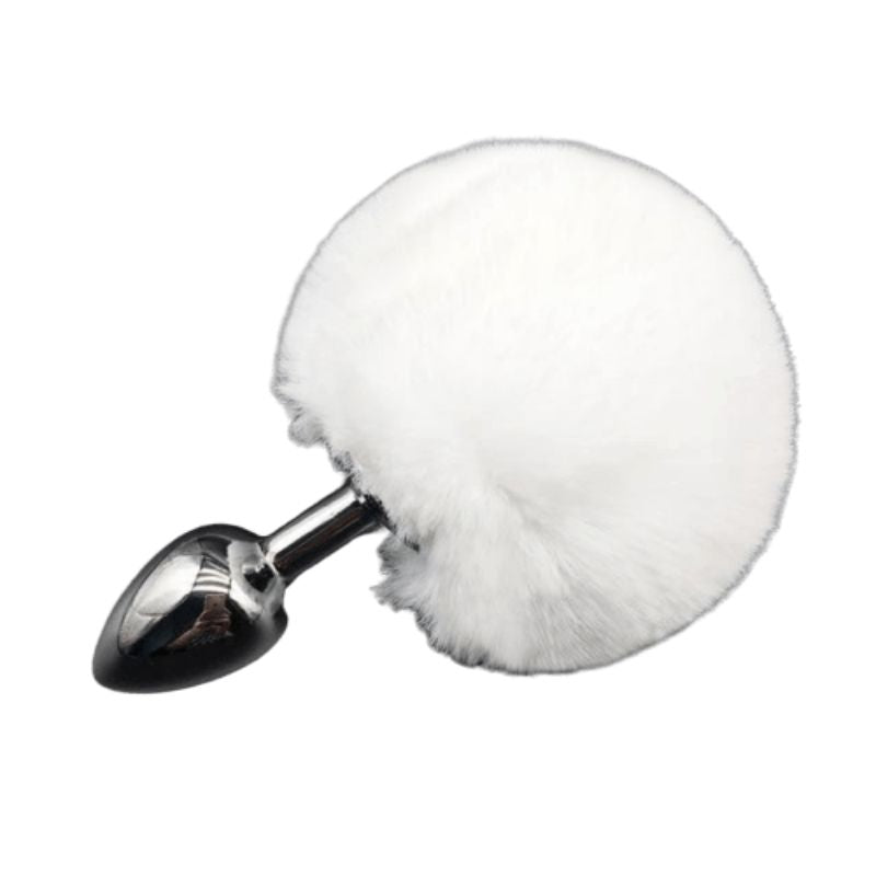 plug-anal-queue-de-lapin-blanc