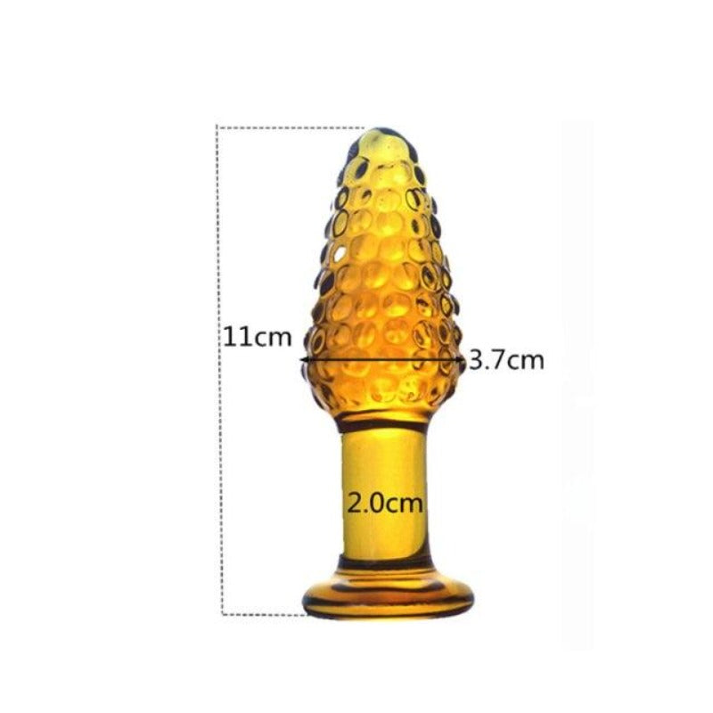 plug-anal-verre-cone