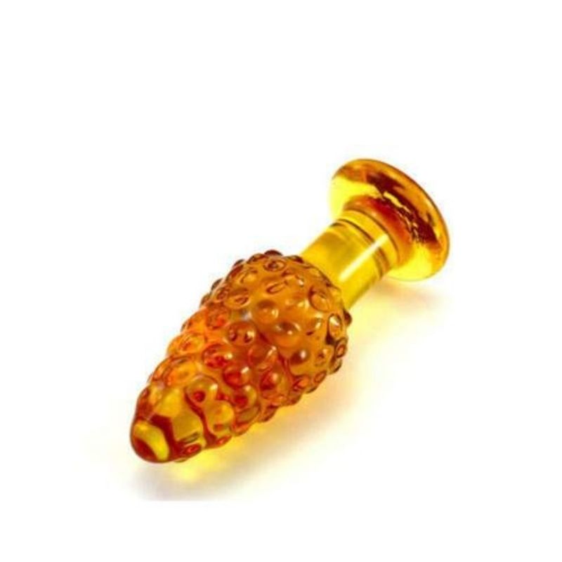 plug-anal-verre-jaune