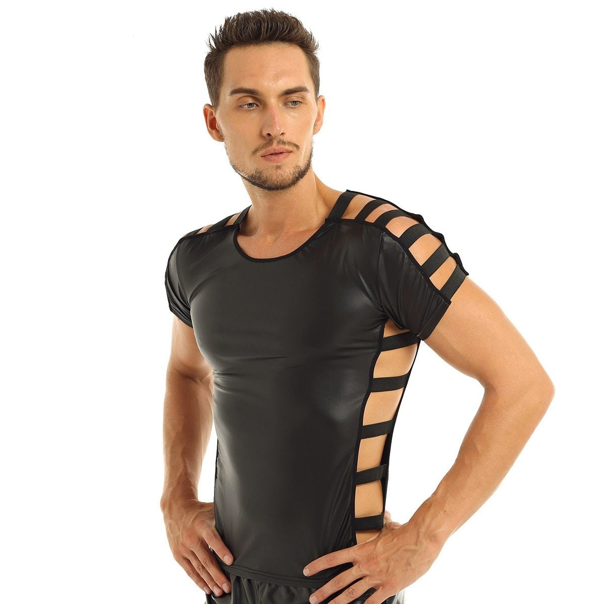 tenue sm homme cuir