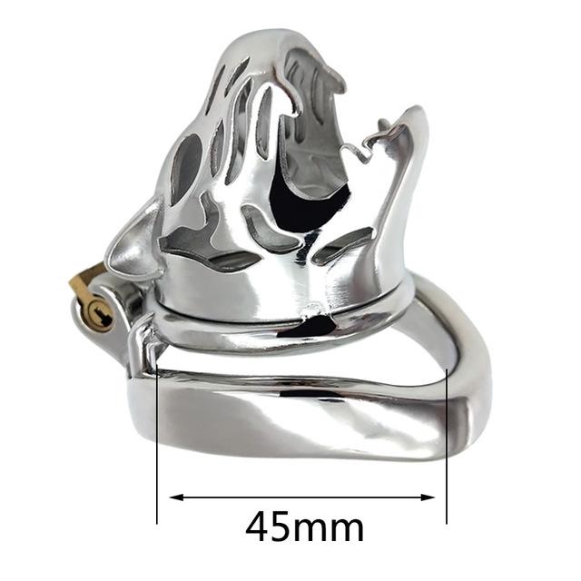 Cage de Chasteté Tigre Acier