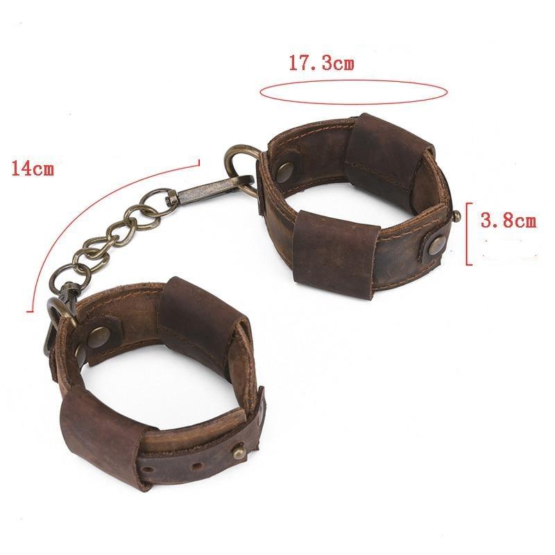 Kit Bondage Cuir Vintage