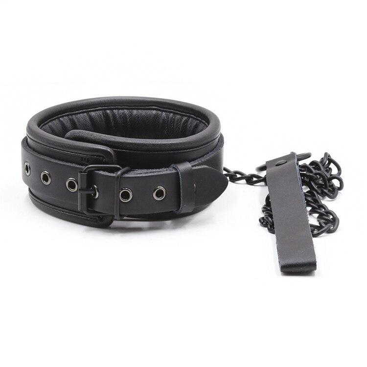 Collier Laisse BDSM Cuir