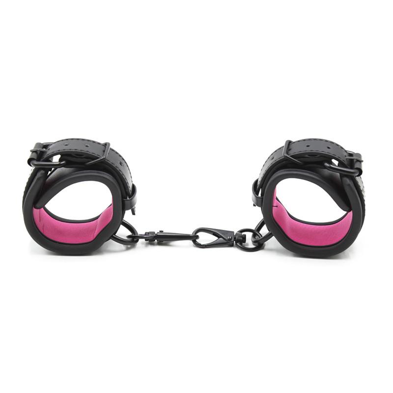 Menottes Bdsm Rose et Noir