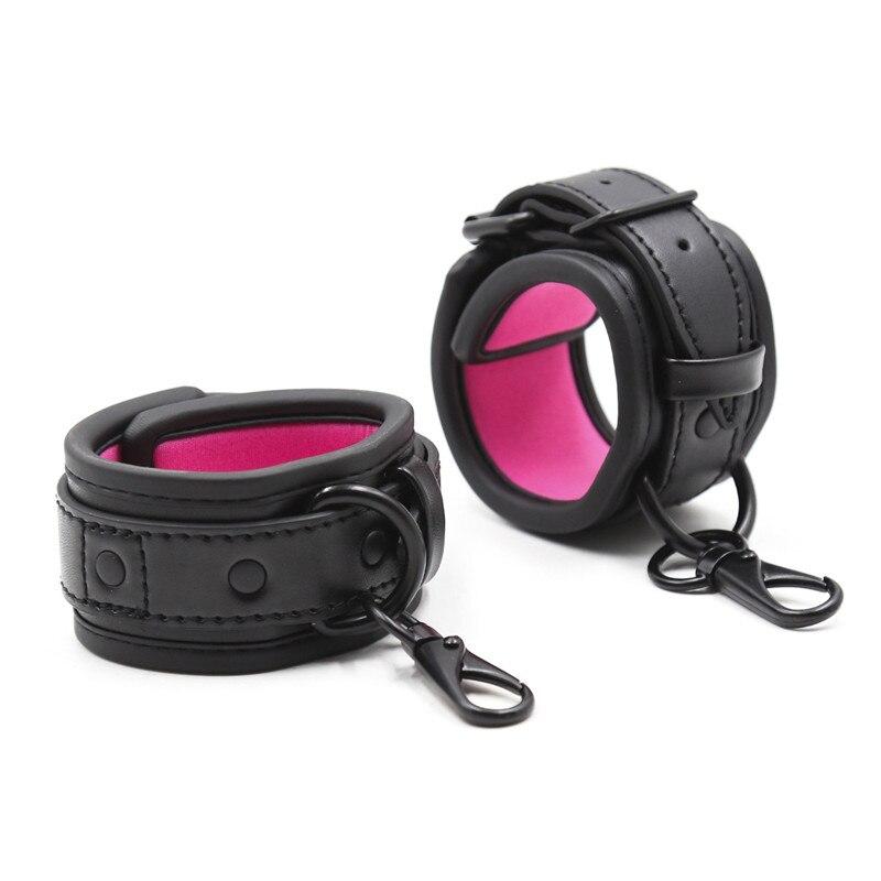 Menottes Bdsm Rose et Noir