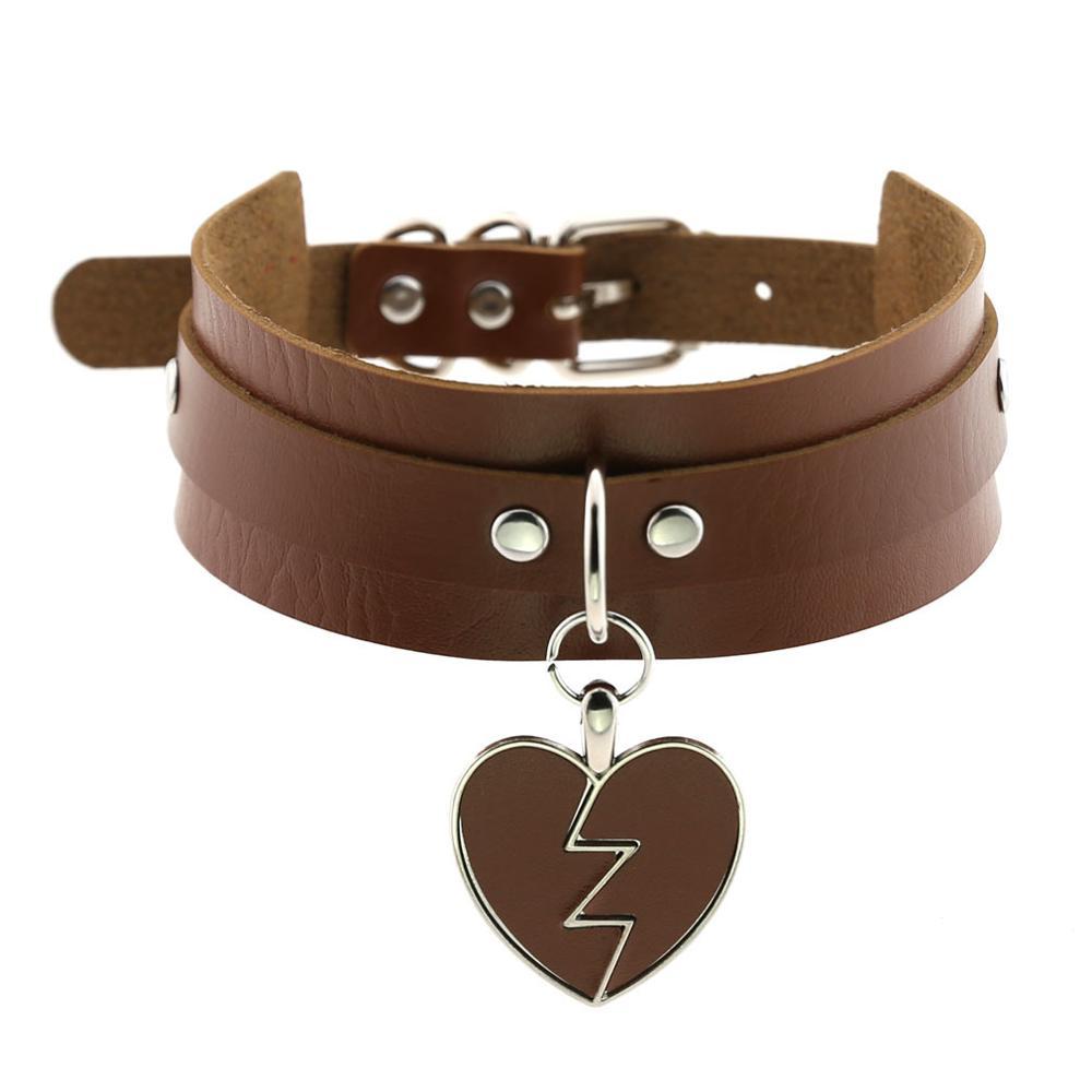 Choker Bdsm Coeur brisé