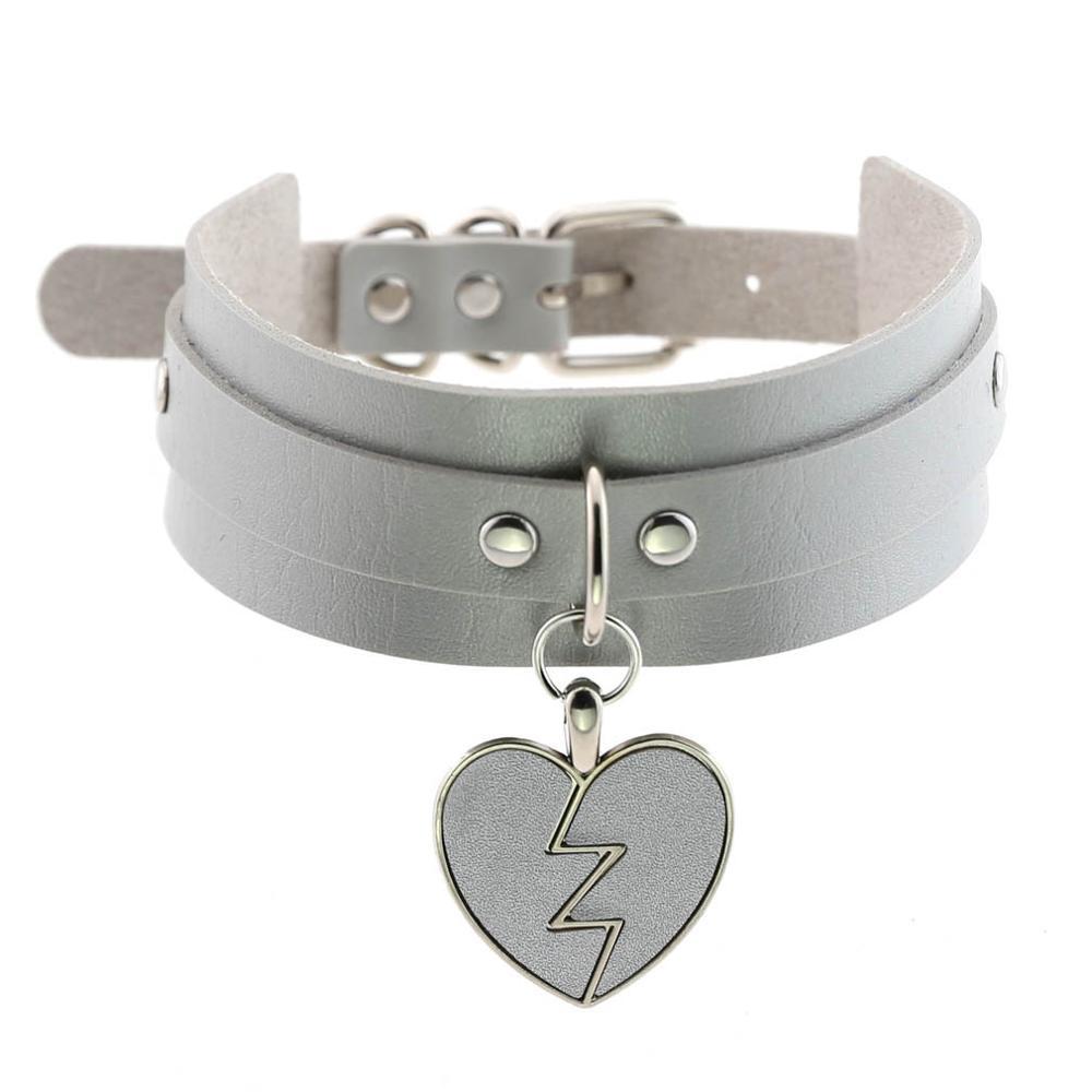 Choker Bdsm Coeur brisé