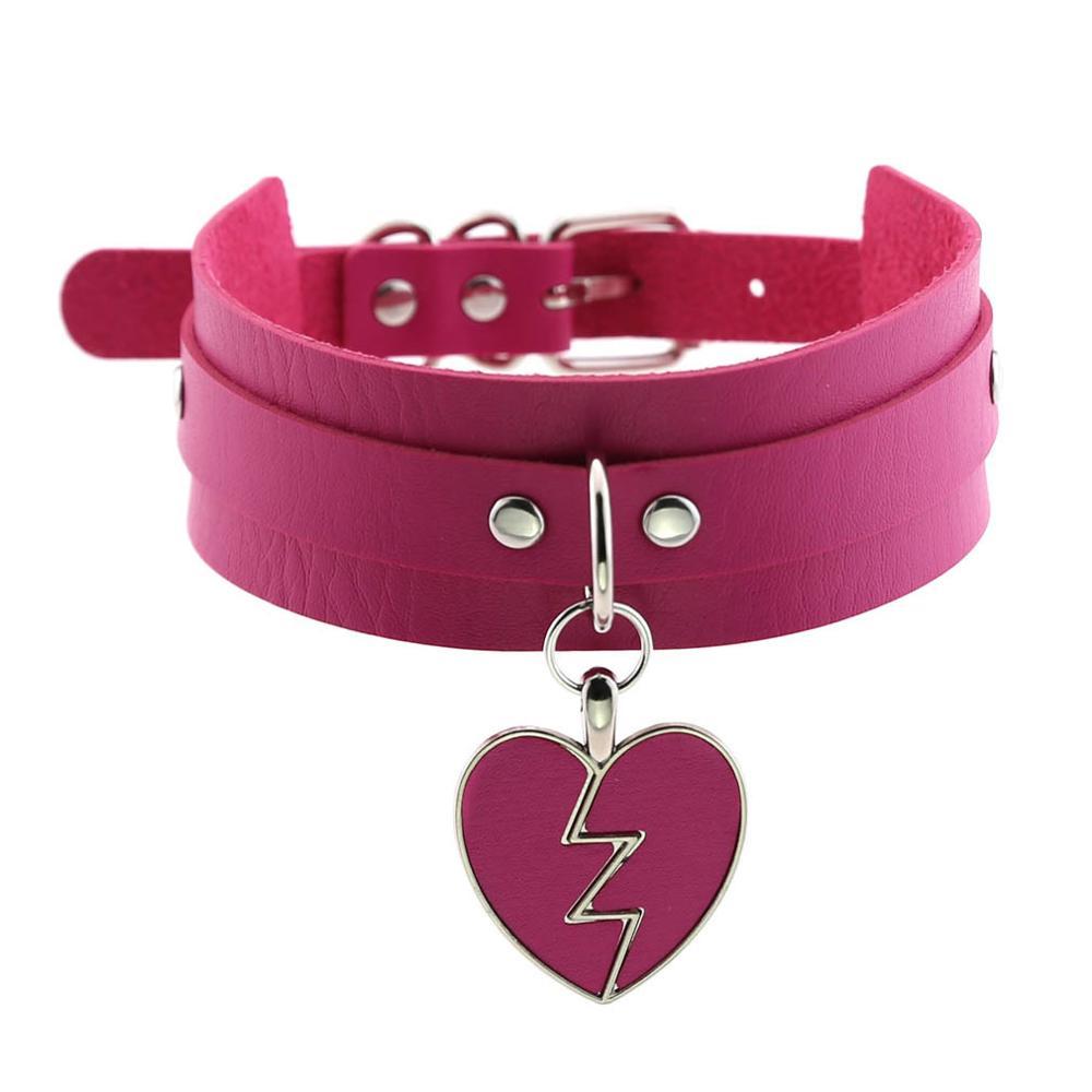 Choker Bdsm Coeur brisé