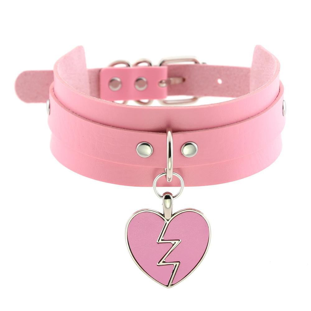 Choker Bdsm Coeur brisé