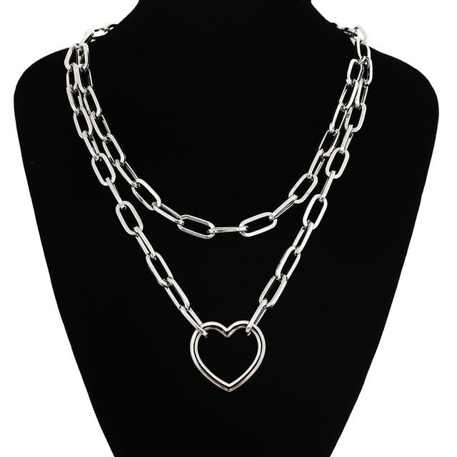 Collier Chaîne Cœur