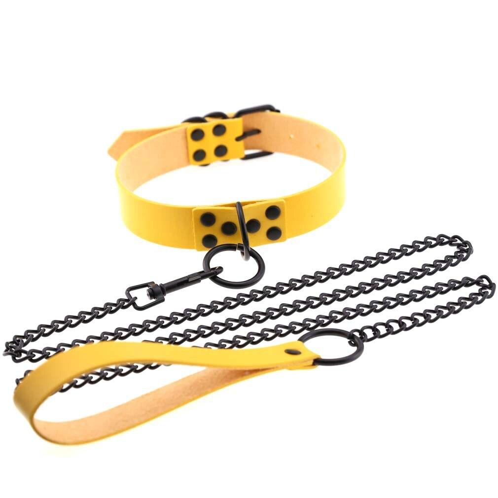 Collier Laisse Gothique