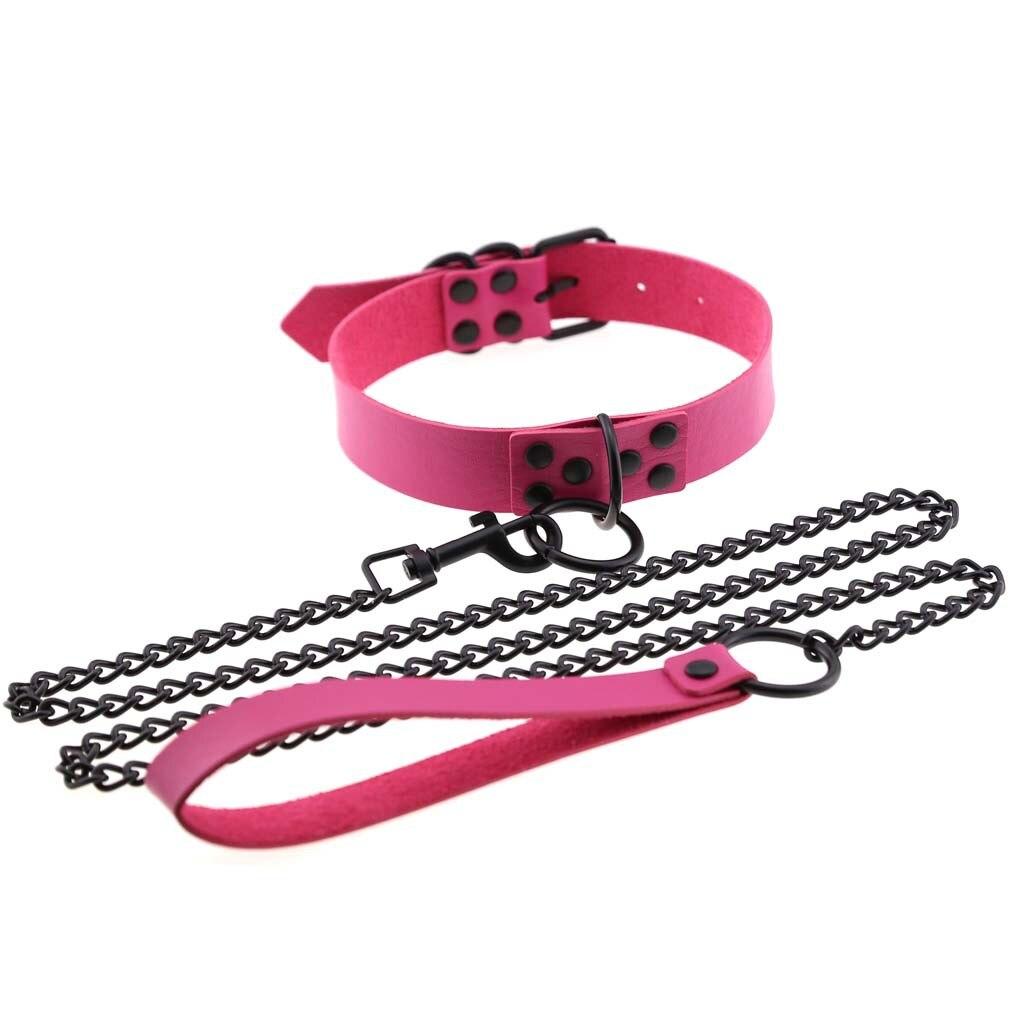 Collier Laisse Gothique