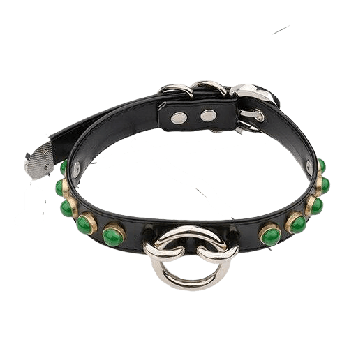 collier cuir