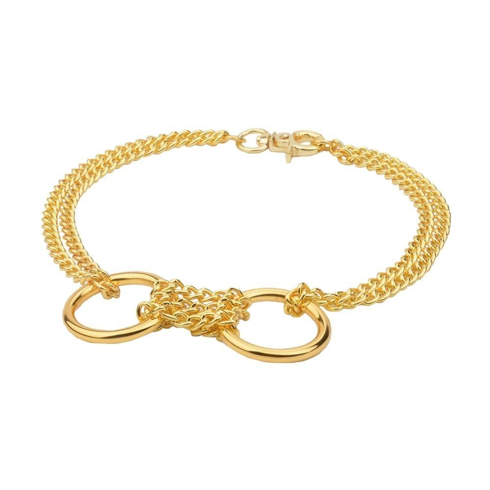 Collier Menottes Or