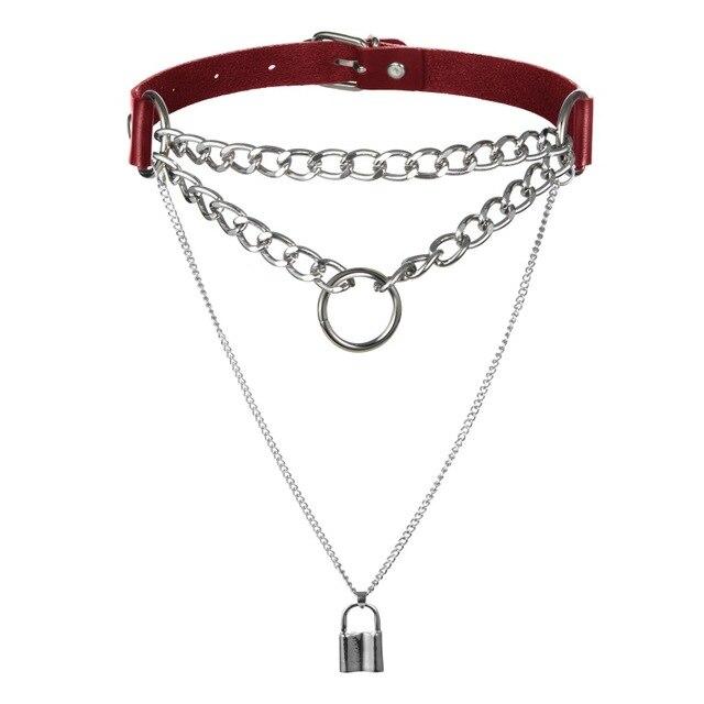 Collier Chaîne Gothique